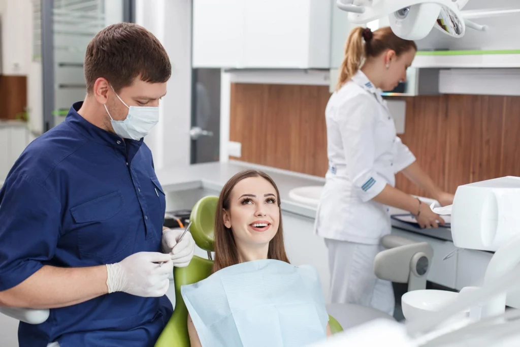dentist tooth cleaning